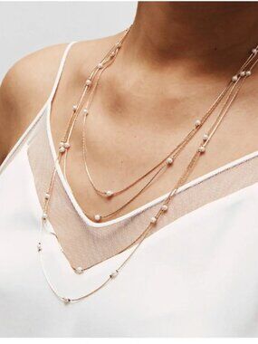 "Pearls of Wisdom" Boho Indie Layered Necklace